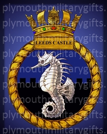 HMS Leeds Castle Magnet